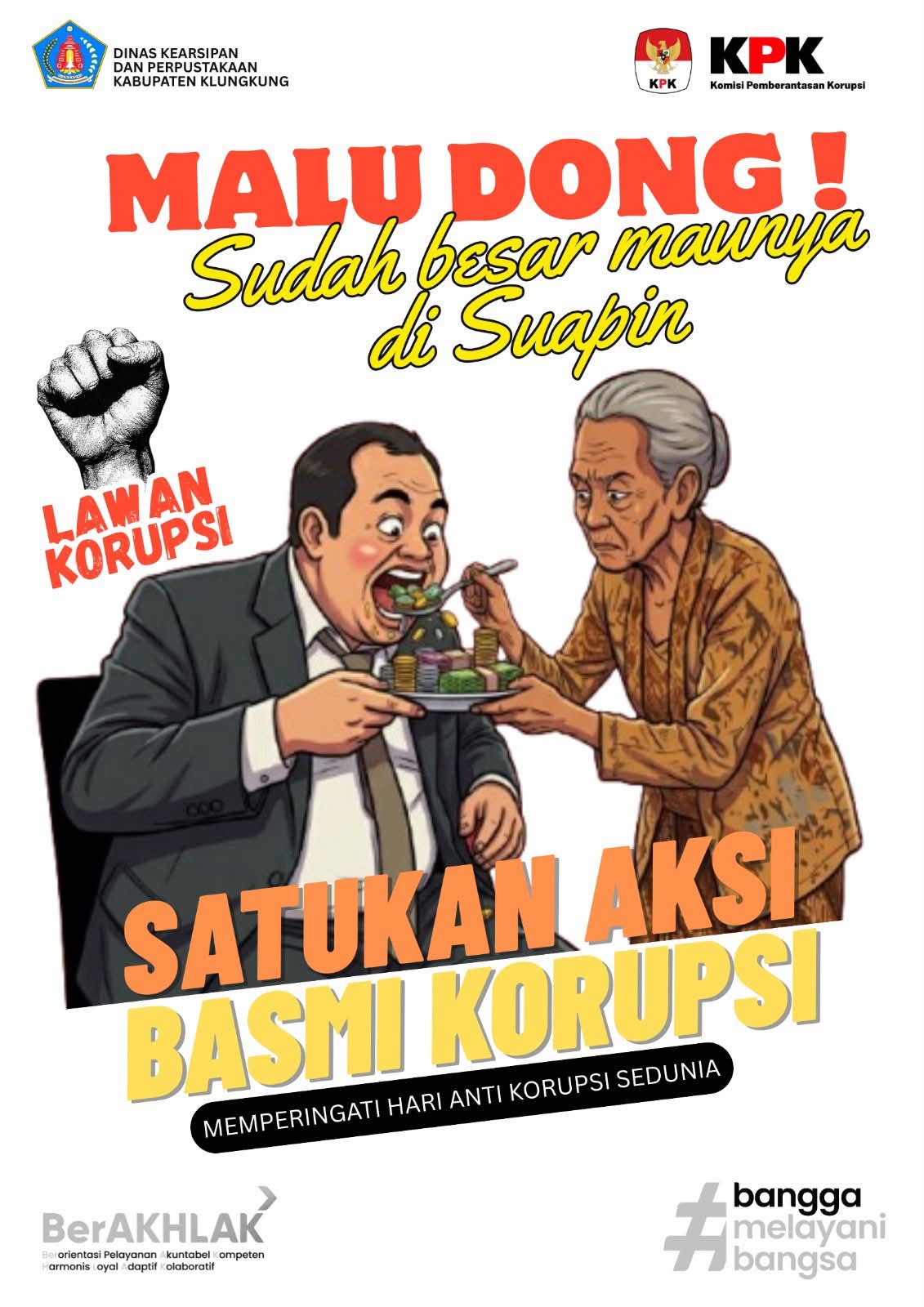 Komitmen Dinas Kearsipan dan Perpustakaan Kabupaten Klungkung dalam Mewujudkan Zona Integritas dan Budaya Antikorupsi